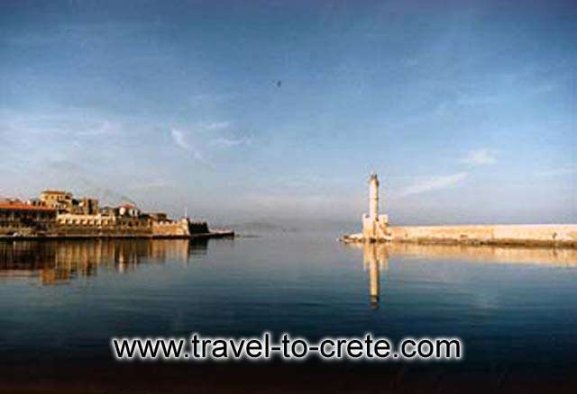 The town of Chania, with its Venetian harbor and the remaining traces of the Ottoman occupation, was the capital of the island until the 1970s, and today remain  