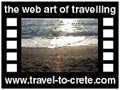 Travel to Crete Video Gallery  - FAISTOS MATALA - A trip through Psiloritis drive us to Phaistos and Kokkinos Vraxos (red rock) a small fishing village, Agios Pavlos (Saint Paul) byzantine church, cemetery and then the ideal sunset at Matala.  -  A video with duration 1:14 min and a size of 1.096 KB